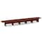 Officesource OS Laminate Conference Tables - Expandable Boat Shaped Conference Table with Slab Base OSCB24CH - alternate 2